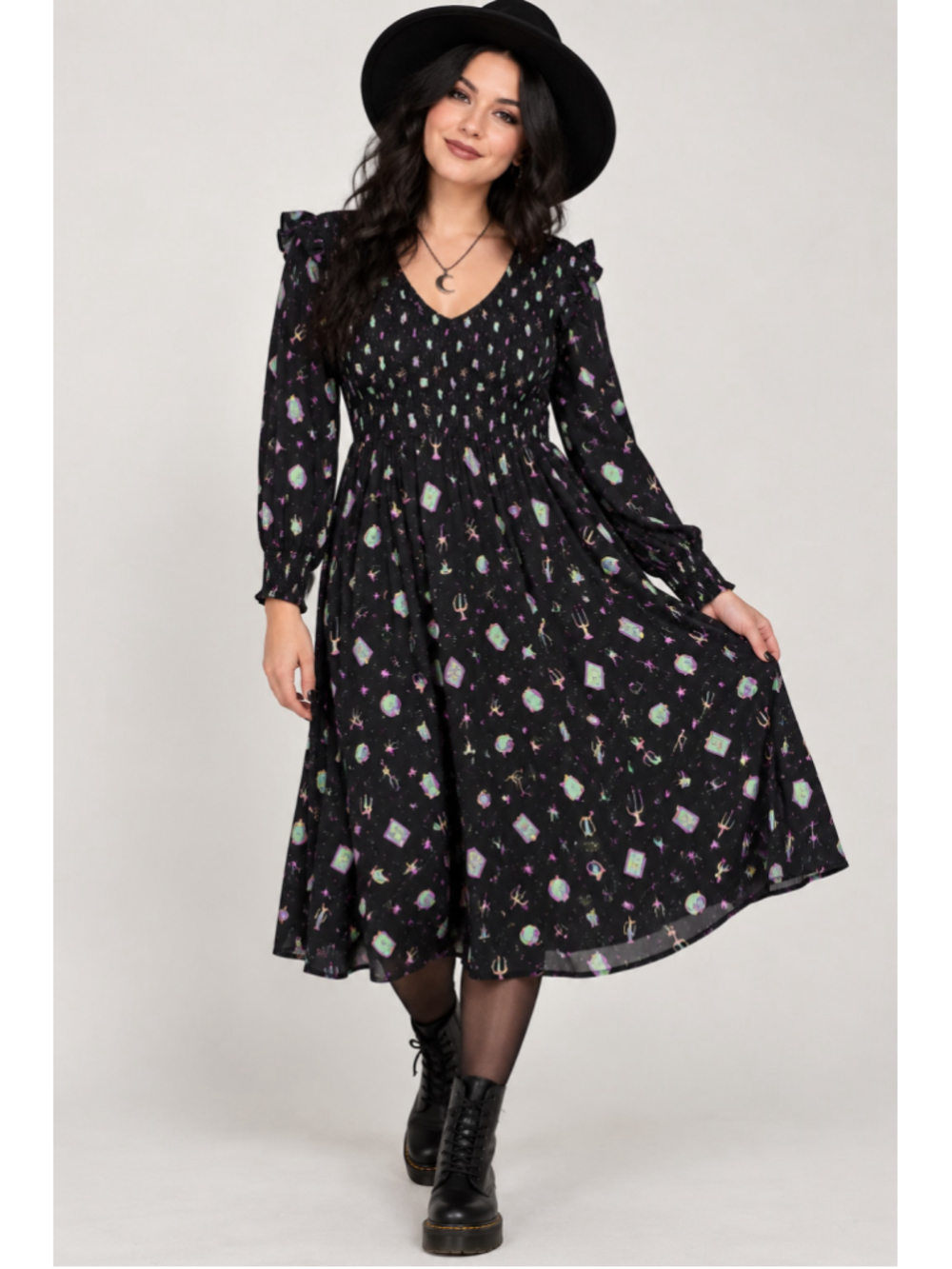 RARE Hot Topic Hocus Pocus Factory Sample Dress Size 2 Halloween Disney